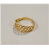 Image 1 : 10K YELLOW GOLD CUT OUT RING SIZE 6.5