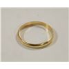 14K YELLOW GOLD WEDDING BAND SIZE 9.5