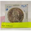 Image 2 : 1963 SILVER CANADIAN DOLLAR