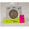 Image 1 : 1941 SILVER 50 CENT CANADIAN COIN