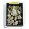 Image 1 : TRAY OF GENUINE DALMATION STONE GEMSTONES
