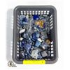 Image 1 : TRAY OF GENUINE LAPIS LAZULI, BLUE QUARTZ,