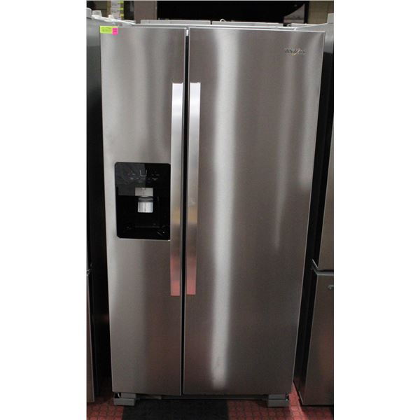 WHIRLPOOL S.S.  FRENCH DOOR REFRIGERATOR 33"