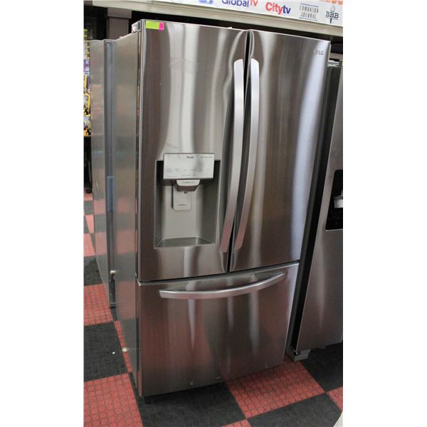 LG STAINLESS STEEL FRENCH DOOR REFRIGERATOR 33"