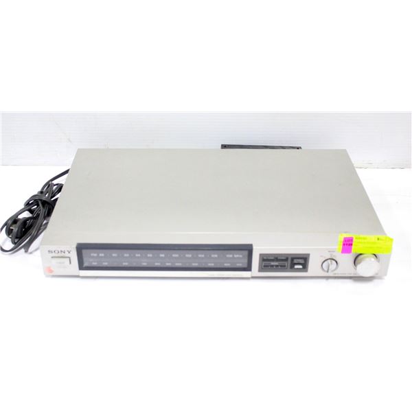 SONY ST-JX22 AM/FM STEREO TUNER. TESTED