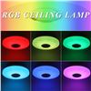 Image 3 : NEW TOP SMART MUSIC LED RGB CEILING LIGHT 36W