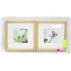 Image 1 : PAIR OF FLORAL PICTURES