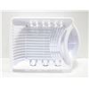 Image 1 : STERILITE 2 PC DISH DRYING RACK WHITE