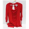 Image 1 : JOSEPH RIBKOFF RED DRESS LADIES SIZE 10 WITH TAGS