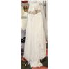 Image 1 : WEDDING DRESS SIZE 10