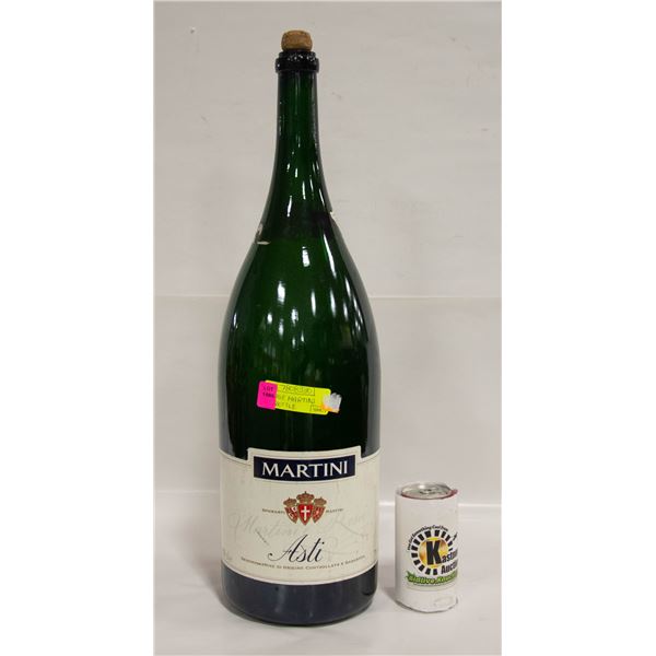LARGE EMPTY MARTINI BOTTLE