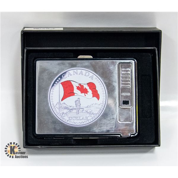 NEW METAL CIGARETTE CASE HOLDER