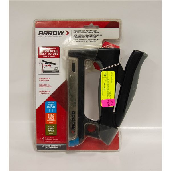 NEW ARROW POWERSHOT ADVANCED