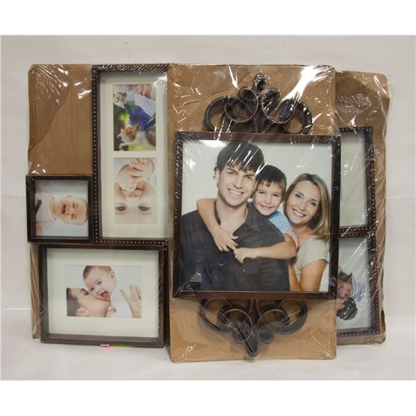 NEW 5 PC PHOTO FRAME SET