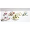 Image 1 : BOX OF TEA CUPS AND SAUCERS