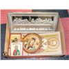 Image 1 : BOX WITH ESTATE RELIGIOUS ITEMS - WALL
