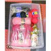 Image 1 : YARN ASSORTED BIN LOT FOR KNITTING AND CROCHET