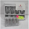 Image 1 : NEW IN BOX PIER 1 SET - 8 INDIVIDUAL SALT/PEPPER P