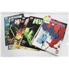 Image 1 : 3 SPIDER-MAN, 4 HULK COMICS