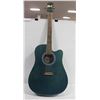 Image 1 : MADERA  ACOUSTIC GUITAR GREEN