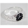 Image 1 : NEW .925 "TIME CLOCK" RING SIZE 9.5