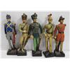 Image 1 : HISTORICAL SOLDIER STATUES 14 INCHES