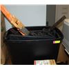 Image 1 : BLACK TUB OF ASSORTED TOOLS