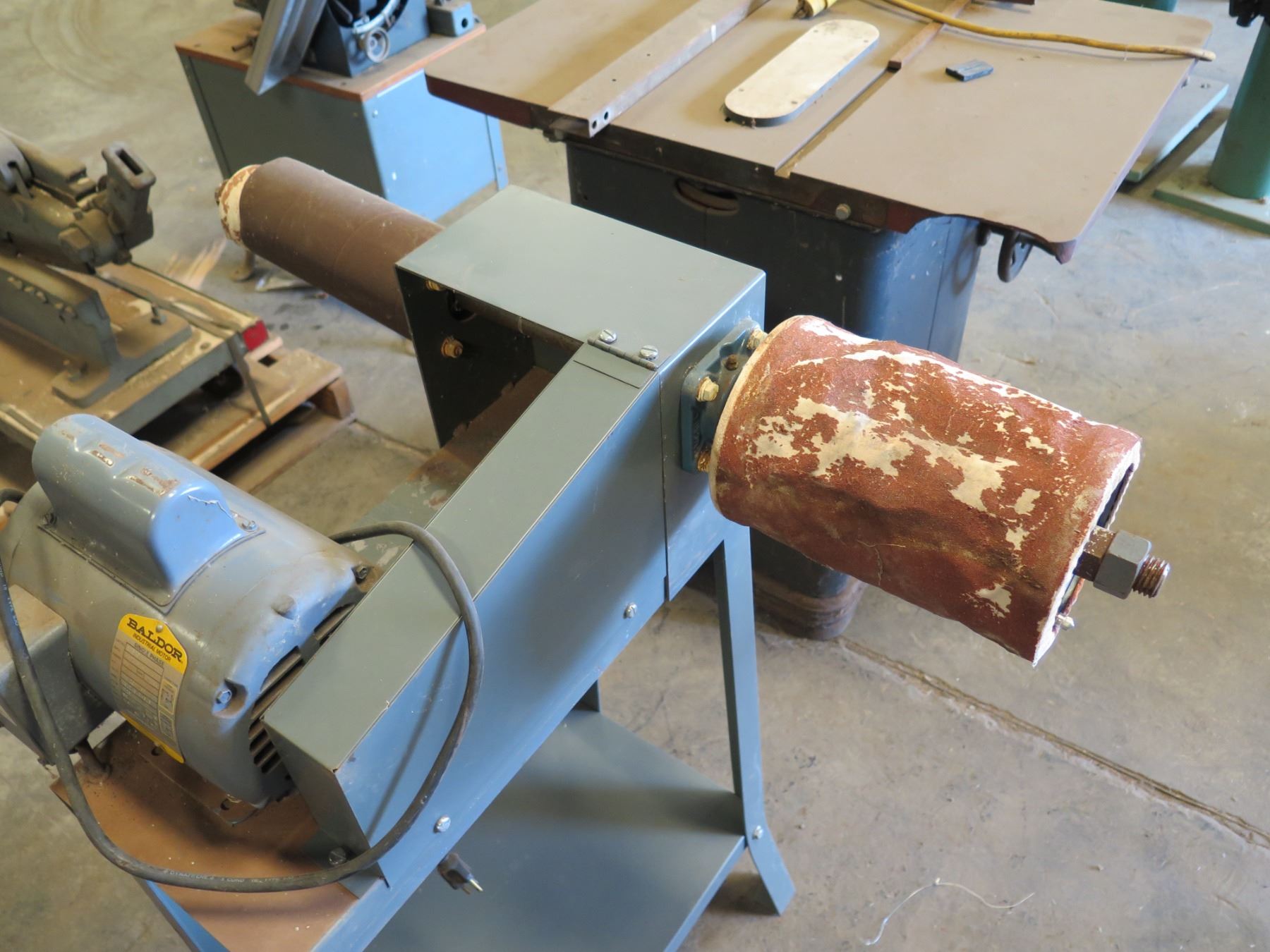 (R) Sand-Rite Mfg. Co. Duo Contour Finishing Sander w/ Baldor Motor