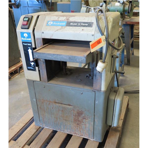 (R) Rockwell 22-401 Model 13 Planer