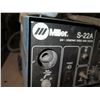 Image 3 : (S8) Miller S-22A Constant Speed Wire Feeder w/ WC-1 Weld Control on Stand