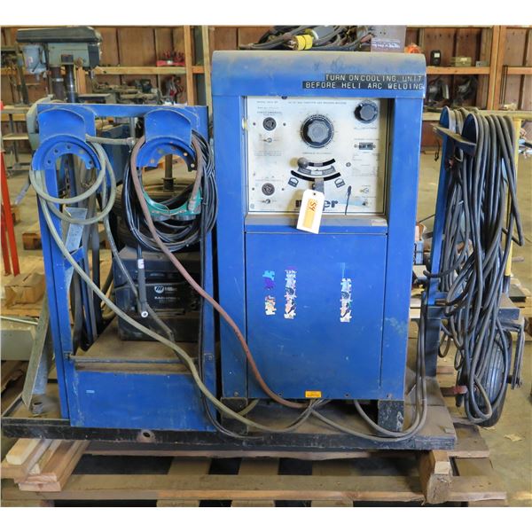 (S10) Miller Model 330A/BP AC/DC Gas Tungsten-Arc Welding Machine