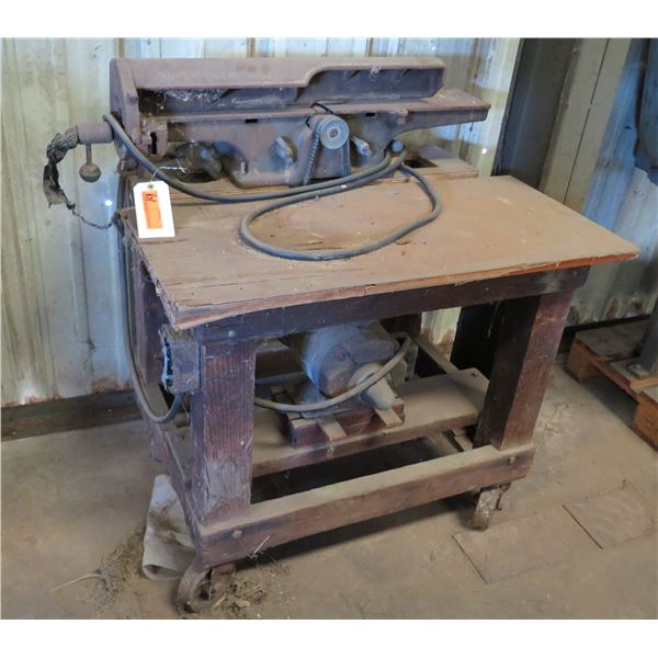 (R) Jointer on Stand