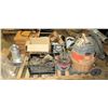 Image 1 : (S9) Multiple Shop Vacuums, Dust Masks, Fittings, Tools, etc