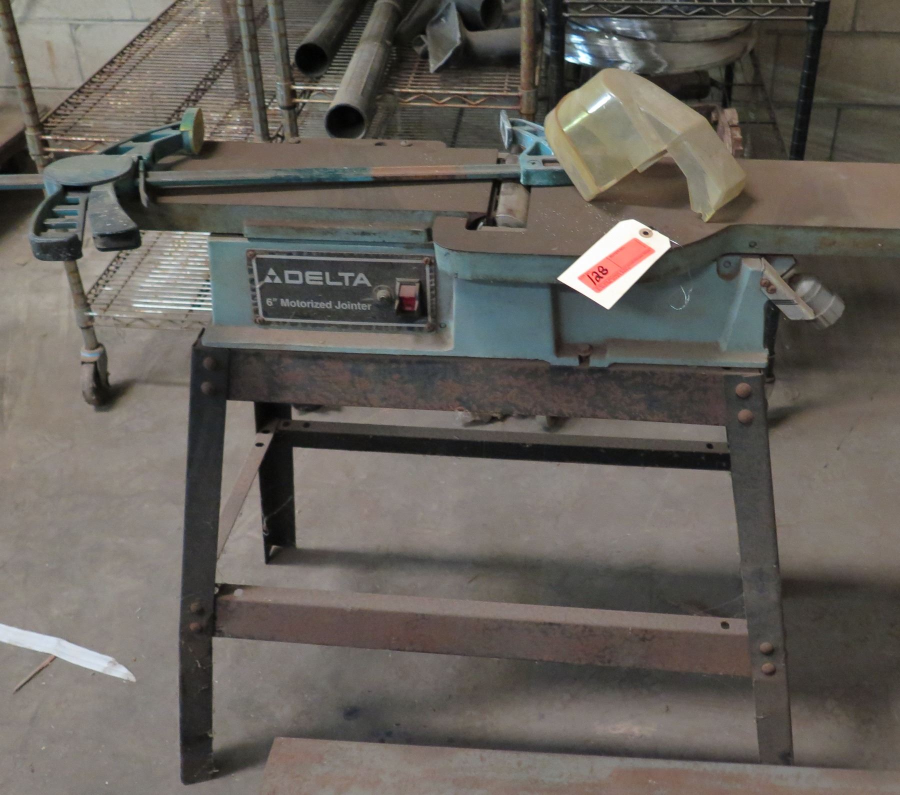 (S10) Delta 37-280 Motorized Jointer on Stand