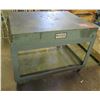 Image 1 : (S10) Mojave Granite Co. Stone Slab on Rolling Cart 48"x36"x6"H