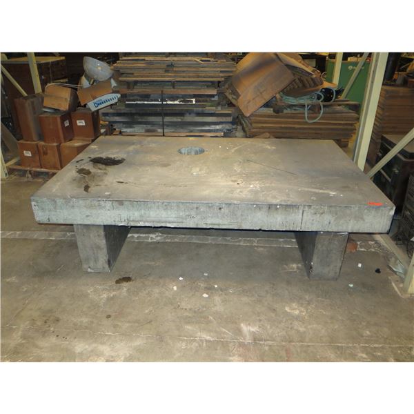 (S8) Cement Slab Table 97"x60"x26"H