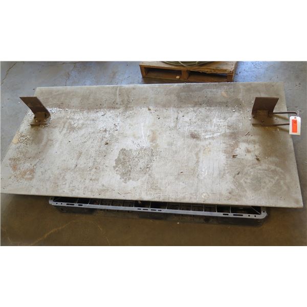 (S17) Steel Plate w/ Grips 72"x36"x0.25"H