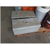Image 2 : (S12) Contents of Pallet:  Multiple Tool Boxes (empty), Drum Grease, Misc Tubing, etc