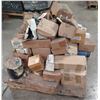 Image 1 : (S13) Contents of Pallet:  Multiple Boxes Pipe, Hardware, Threaded Rods, etc