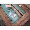 Image 2 : (S13) Qty 2 Wooden Crates w/ Corrugated Metal Sheets
