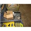 Image 7 : (S13) Contents of Pallet:  Multiple Metal Rods, Mitre Box, Hardware, etc