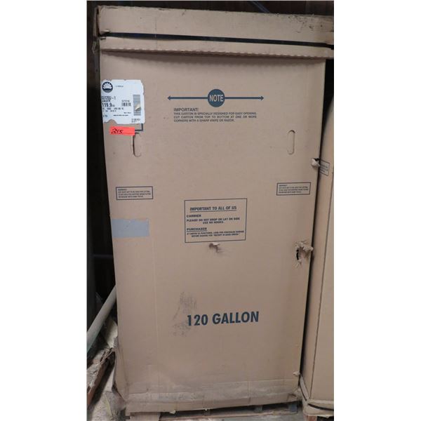 (S14) SunEarth SU120U-1 Solar Storage Tank 119.9 Gal (Box Says Full Damaged)