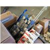 Image 9 : (S15) Contents of Pallet: Power & Hand Tools, Discs & Sheets, Hardware, etc