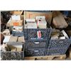 Image 1 : (S8) Contents of Pallet:  Saw Blades, Abrasives, Hardware, etc