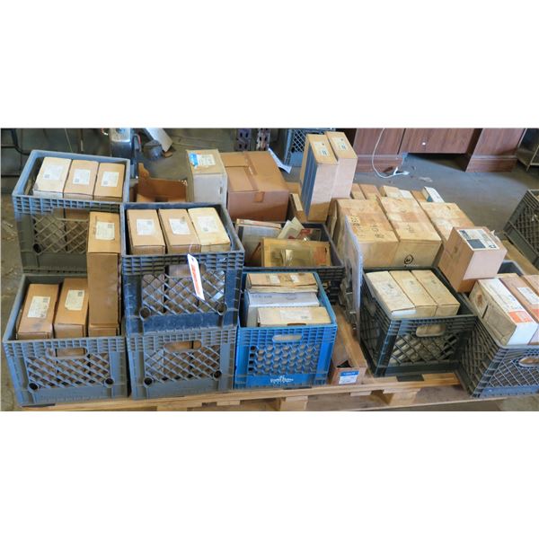 (S16) Contents of Pallet:  Pads, Abrasives, Hardware, etc