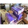 Image 8 : (S7) Contents of Pallet:  Saw Blades, Abrasives, Hardware, Metal Box, etc