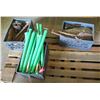 Image 1 : (S10) Contents of Pallet:  Drill Bits, Metal Rods, Hardware, etc