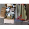 Image 2 : (S10) Contents of Pallet:  Abrasives, Metal Sections, Parts, Hardware, etc