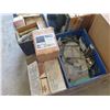 Image 8 : (S10) Contents of Pallet:  Abrasives, Metal Sections, Parts, Hardware, etc
