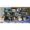Image 1 : (S12) Contents of Pallet:  Abrasives, Chargers, Hardware, etc